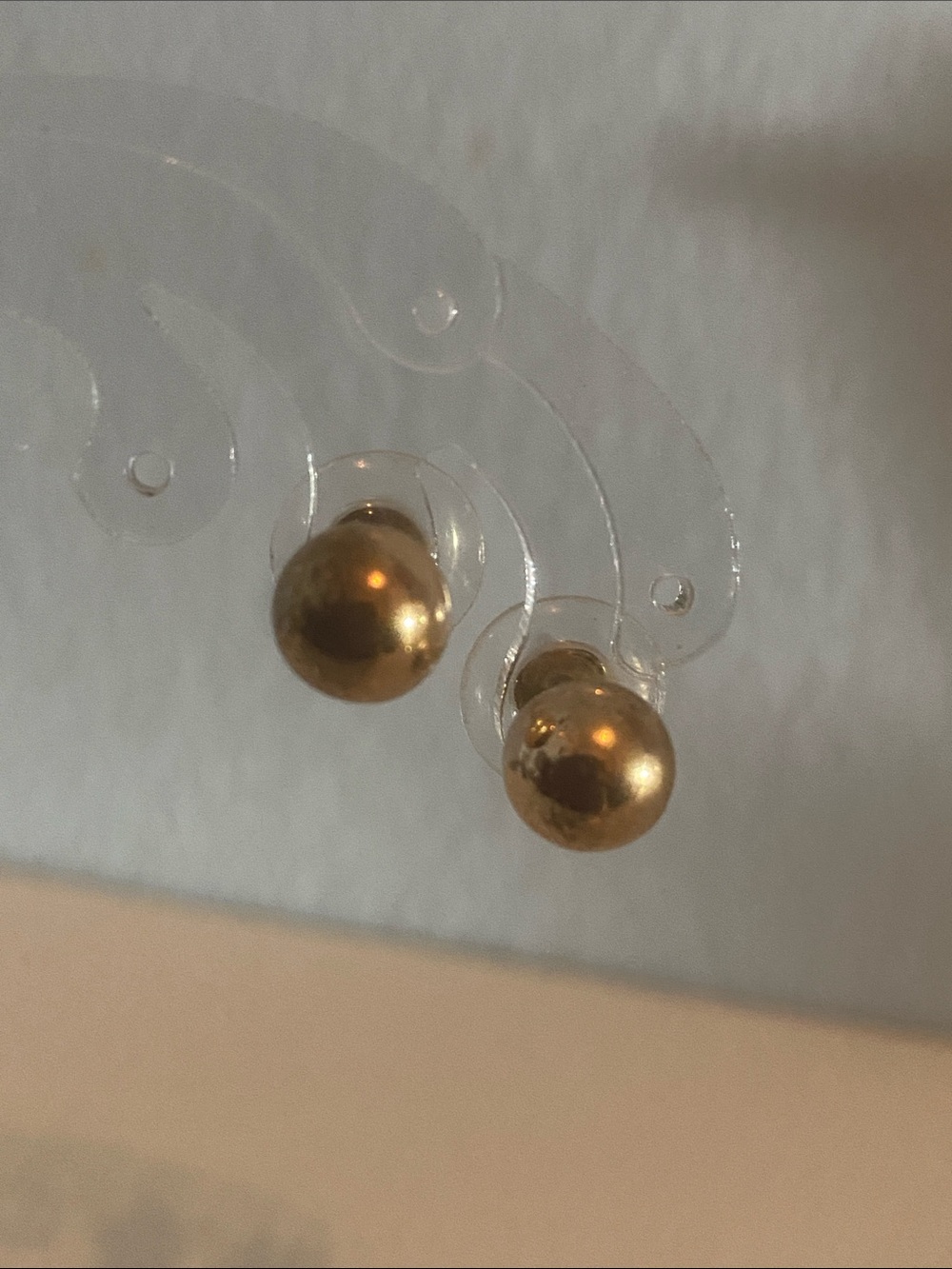 Gold Ball Stud Earrings - Classic Women’s Jewelry